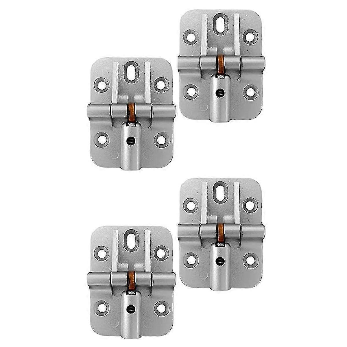 JiaWei Adjustable 180 Degree Hinge, Locking Hinge Folding Hinge, Adjustable Door Hinge, Leaf Table Hinge, 4PCS Ui5