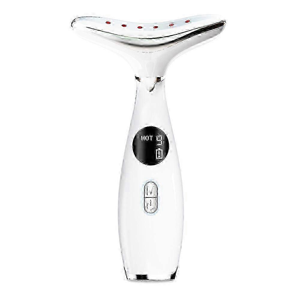 Neck Lifting Wrinkle Reducing Beauty Instrument Handheld Microcurrent Neck Massager