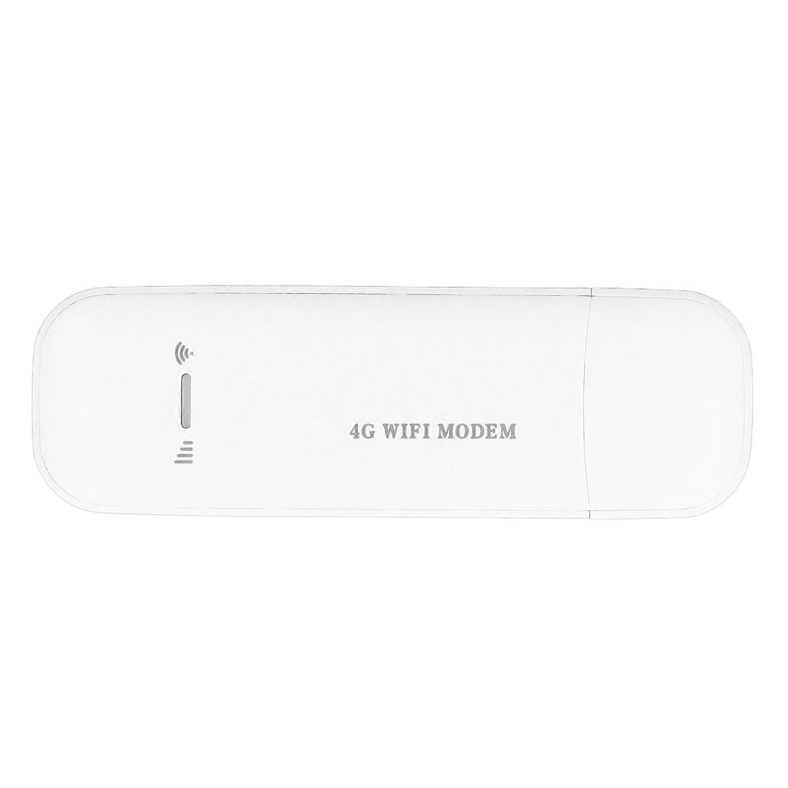 4G USB Portable High Speed Plug and Play Pocket WiFi Hotspot Router with Micro SIM Card Slot for Phone Tablet Laptop PC