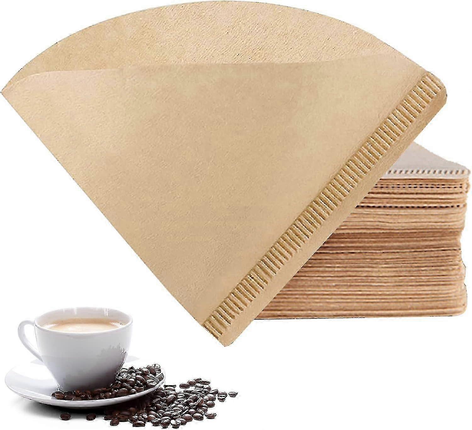 Paper Filter For Coffee Maker, 100 Cones V60 Paper Filters For Coffee Maker Paper Filter Coffee Maker Compatible With V60 Size 02 (1 To 4 Cups)
