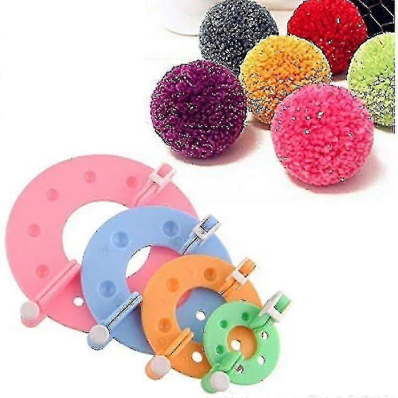 Knitting Tools Pompom Set Fluff Ball Weaver Needle Craft Tool Kit