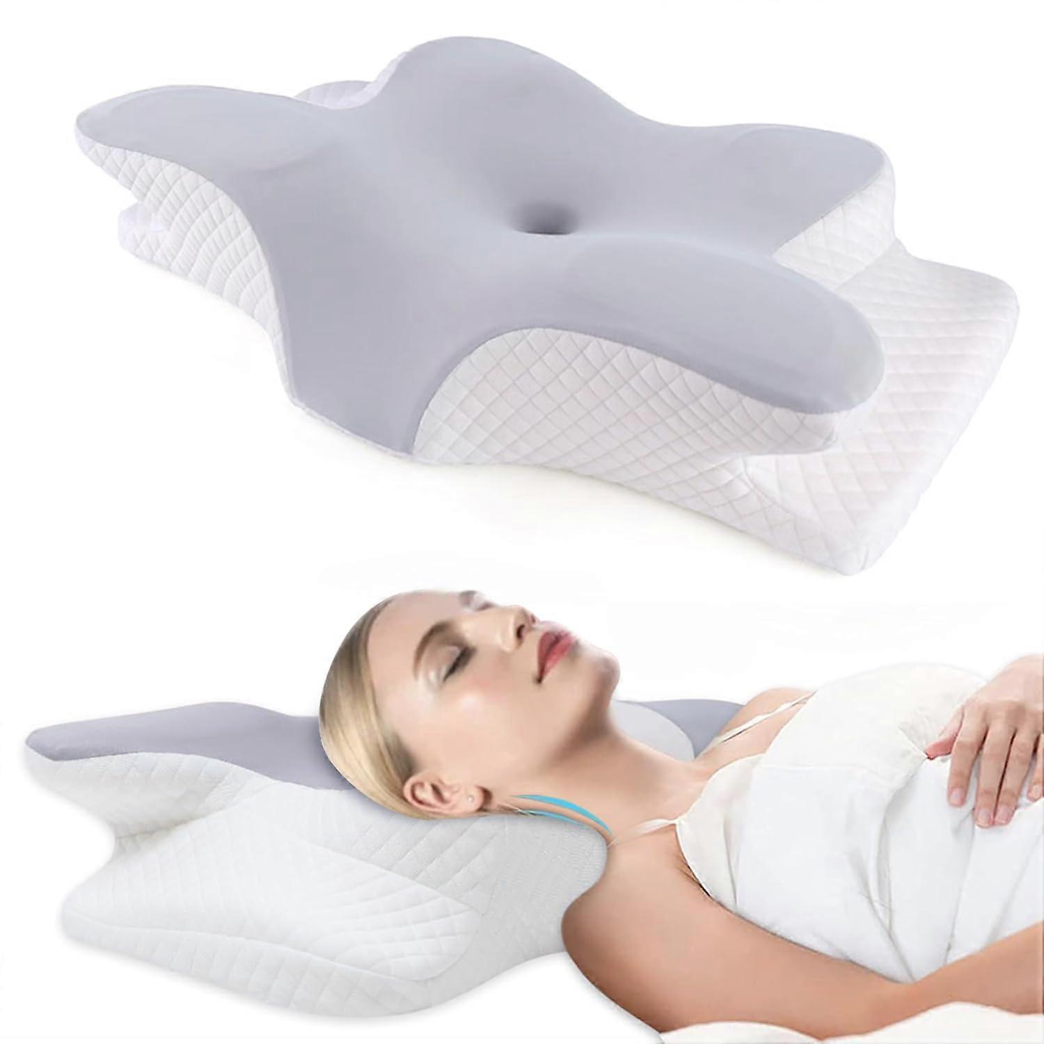 Cervical Pillow for Neck and Shoulder, Memory Neck Foam Pillow, Upgraded Ergonomic Neck Support