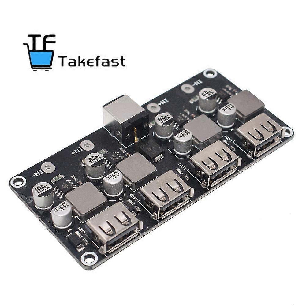 USB QC3.0 QC2.0 USB DC-DC Charging Converter Step Down Module 6-32V 9V 12V 24V for Fast Charger 5V PCB
