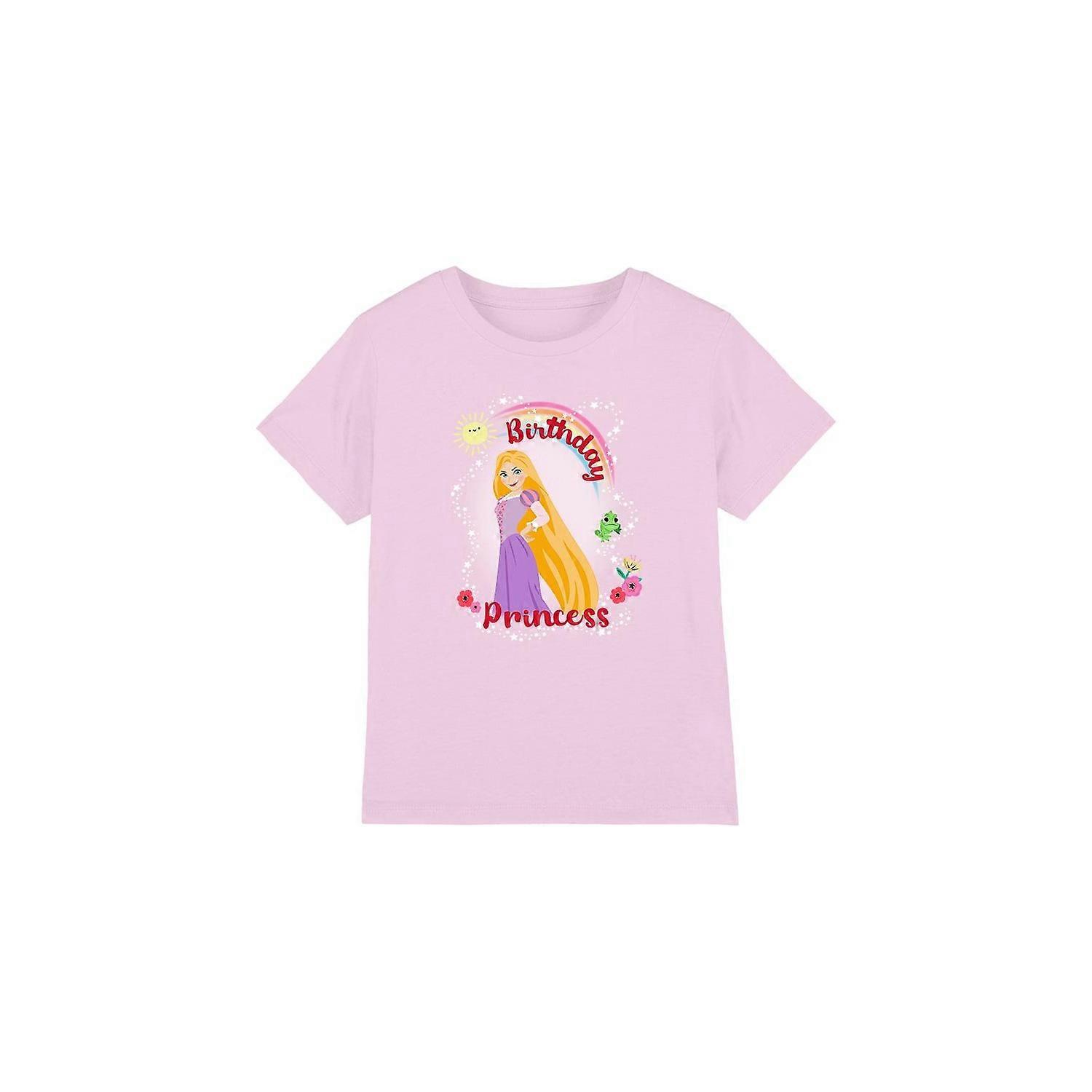 Tangled Childrens/Kids Compleanno Principessa Rapunzel Pascal T-Shirt