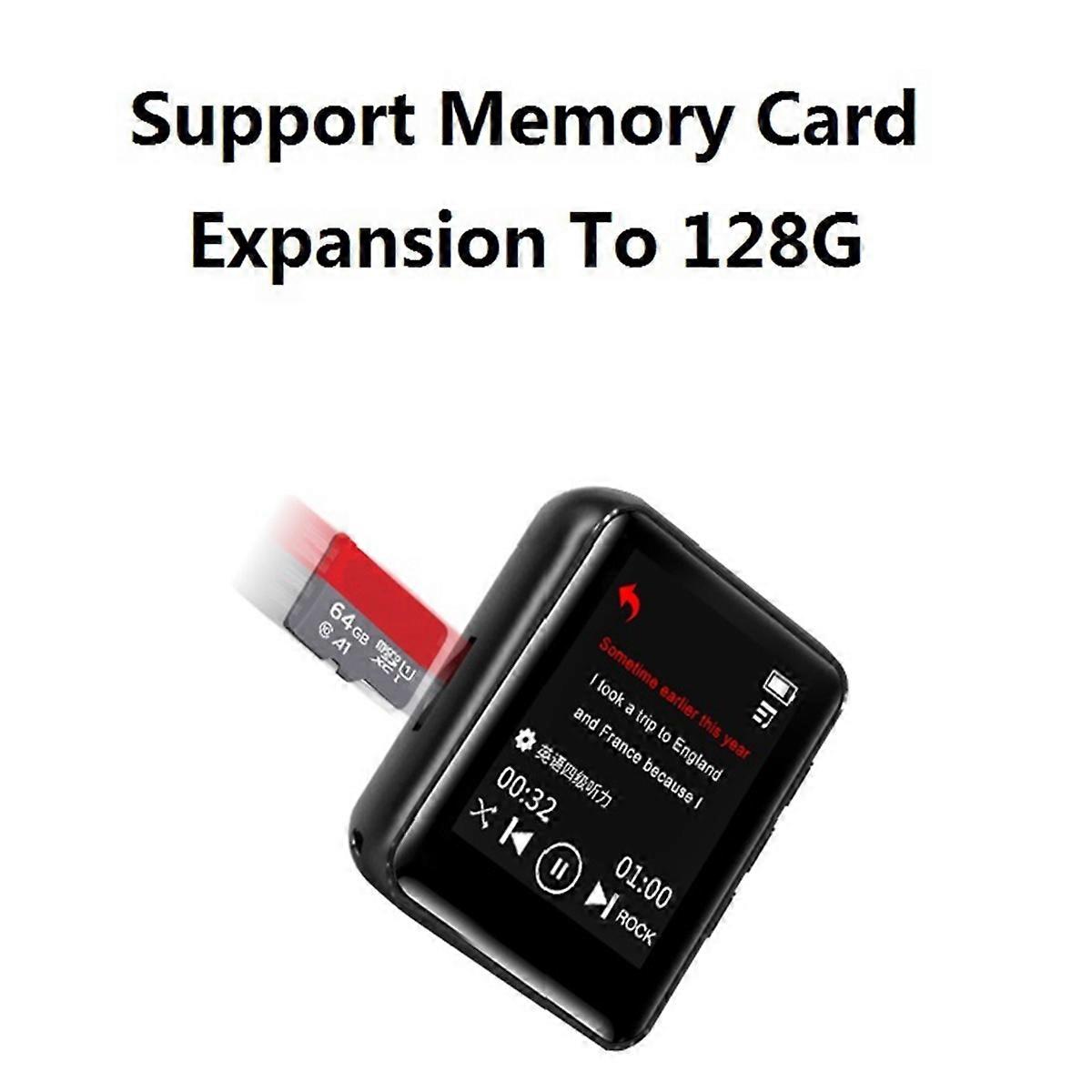  MP3 Music Player with Bluetooth High Resolution 