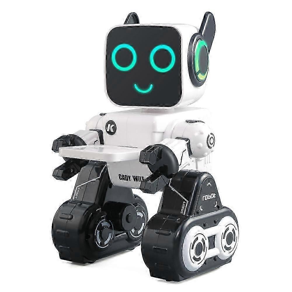 Typ A JJRC R4 RC Roboter Spielzeug - Intelligente Sprachsteuerung Programmierbarer tanzender Gesangsroboter für Kinder Geburtstagsgeschenke 6-10 Jahre alt