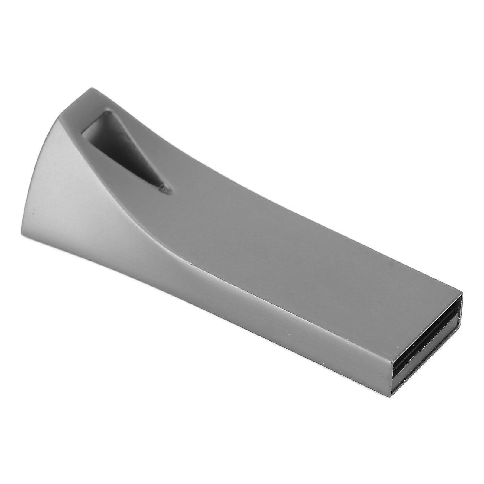 U Disk Mini Metal Portable Gray USB 2.0 Flash Drive Memory Stick Computer Parts CW10461