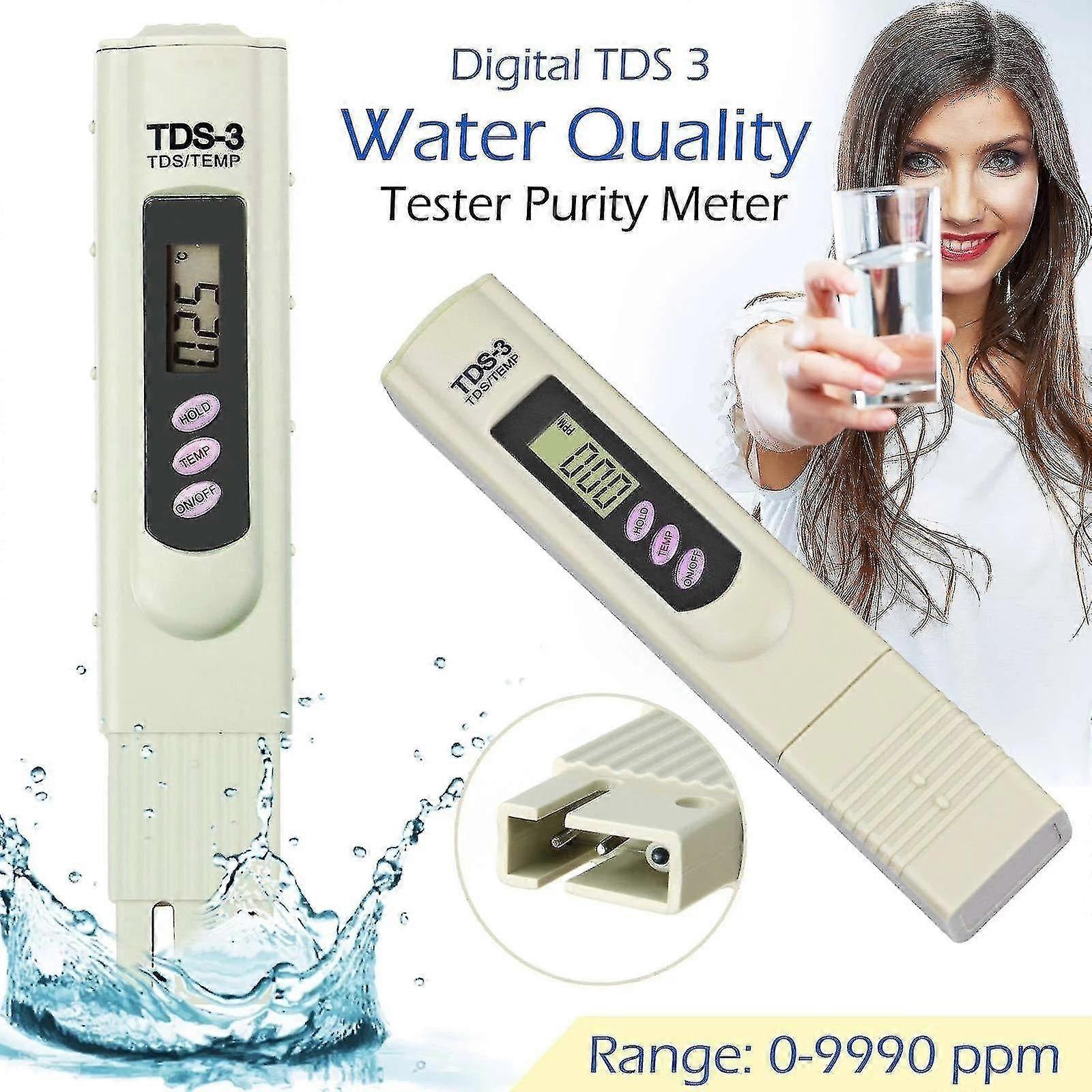 Tds-3 Tds Pen Portable Digital Tds Meter Filter Measuring Water Quality Purity Tester  Tds Meter