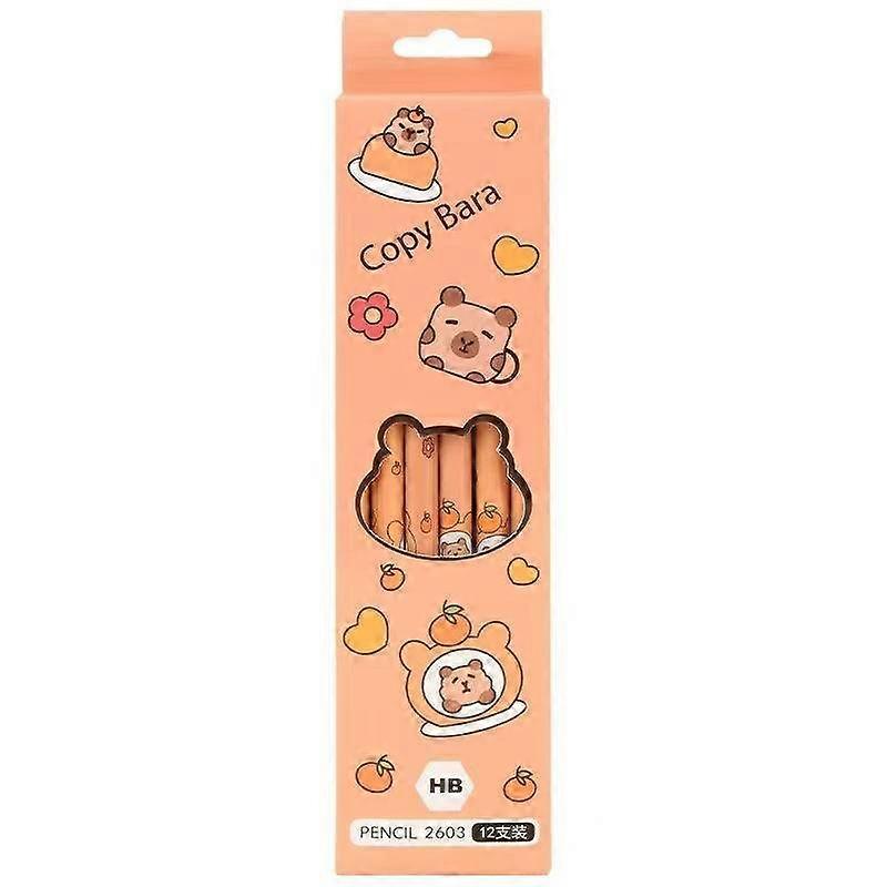 Capybara Pencils Hb Set Of 12