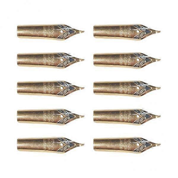 5x Pen Nibs Calligraphy Pen Nibs Artists Replaceable Practical Metal Drawing