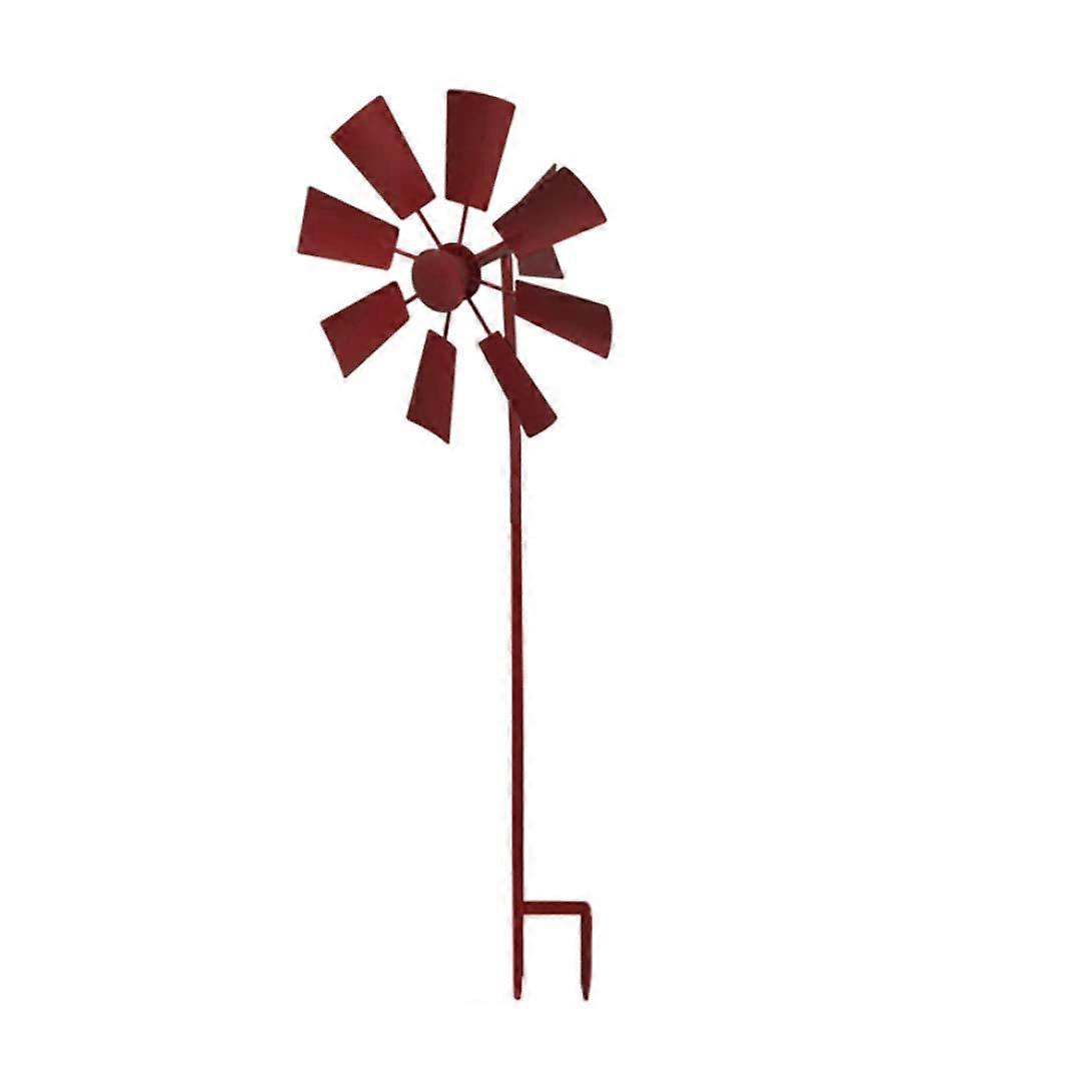 Garden windmill rotating wind spinner for lawn