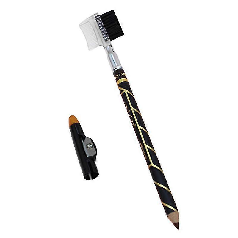 Eyebrow Filler Three-dimensional Effect Stylish Good Color Rendering Eye Liner Pen with Sharpener and Brow Comb Brush for Women 2025