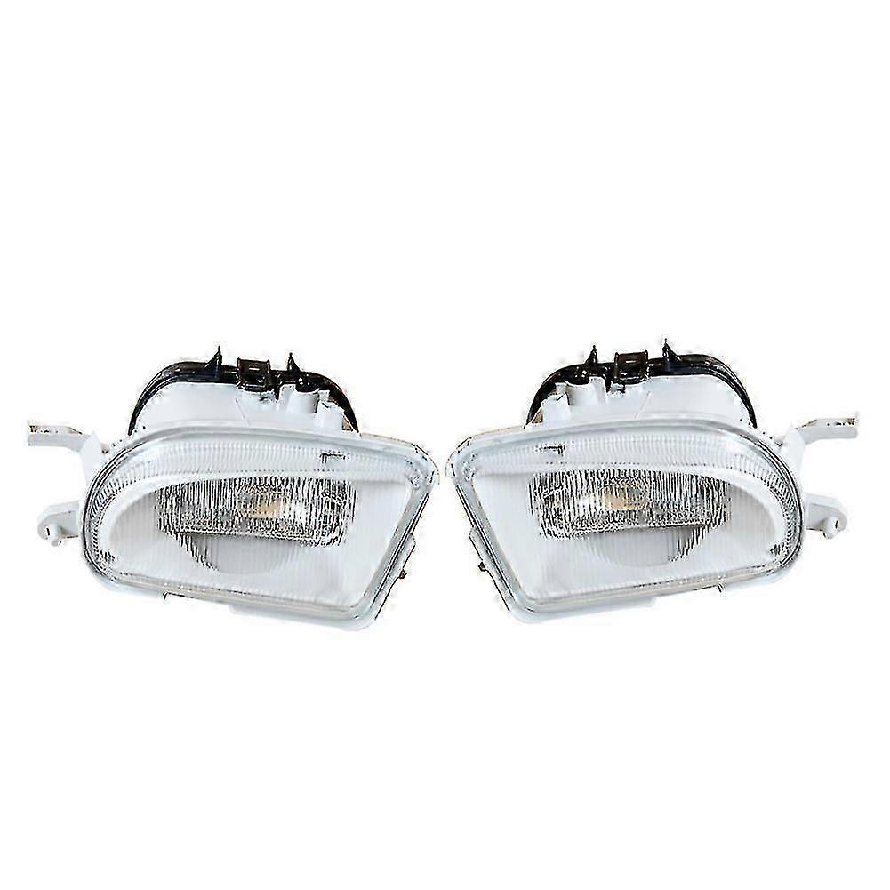 2Pcs Car Front Fog Light Fog Lamp for - W210 E200 E220 E240 E280 E300 1708200156 1708200256