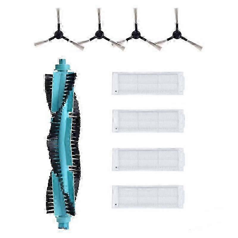 Replacement Rags Brush HEPA Filter for Compatible Robot Vacuum Models V2 Pro V3 SE V-RVCLM26B V-RVCLM21B Accessories