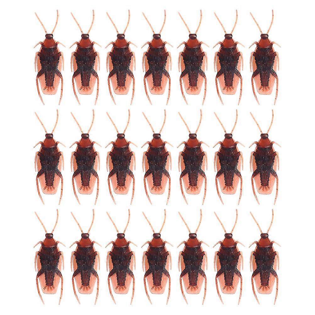 120Pcs Party Cockroach Prop Trick Game Prop Scary Cockroach Halloween Trick Toy