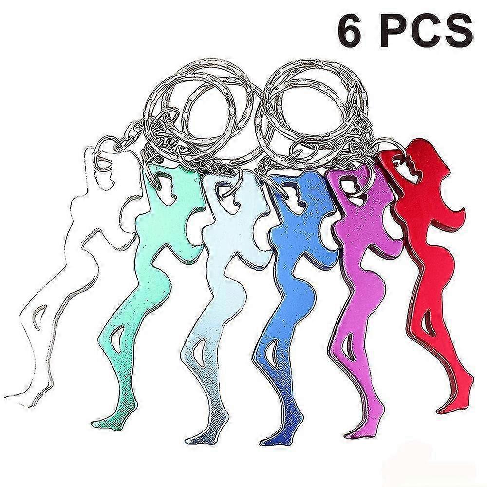 6pcs Mini Cycle Alloy Bier Flaschenöffner