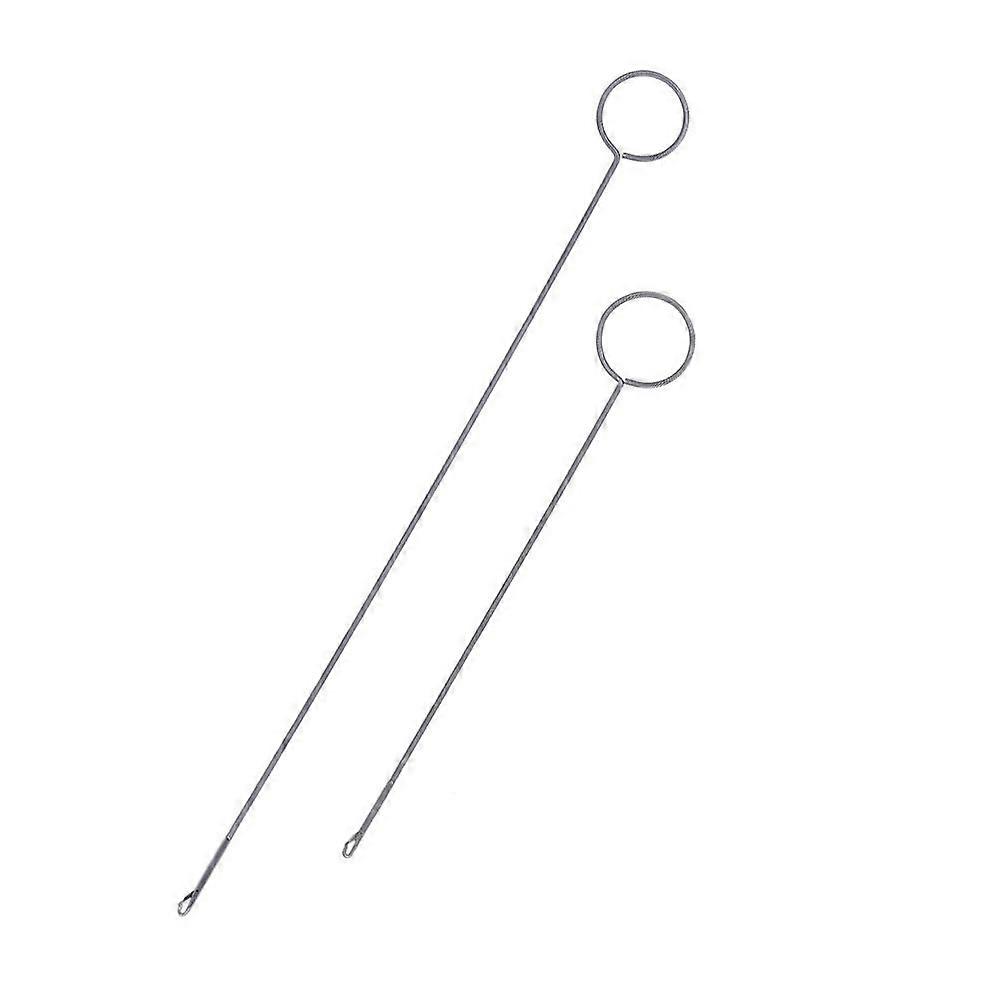 2kpl Long Loop Turner virkkuukoukut ompelutyökalu DIY neuletarvikkeet
