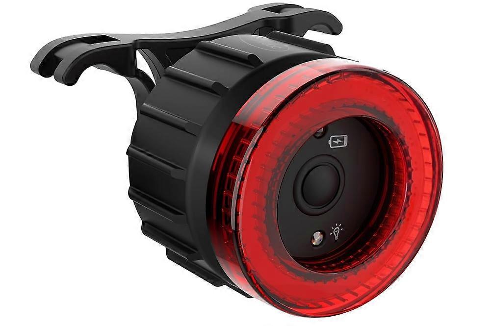 Bicycle Tail Light USB-C Rechargeable Smart Bicycle Tail Light Auto Switch Brake Sensing Rear Bike Light, IP5 Waterproof 6 Modes(Black)