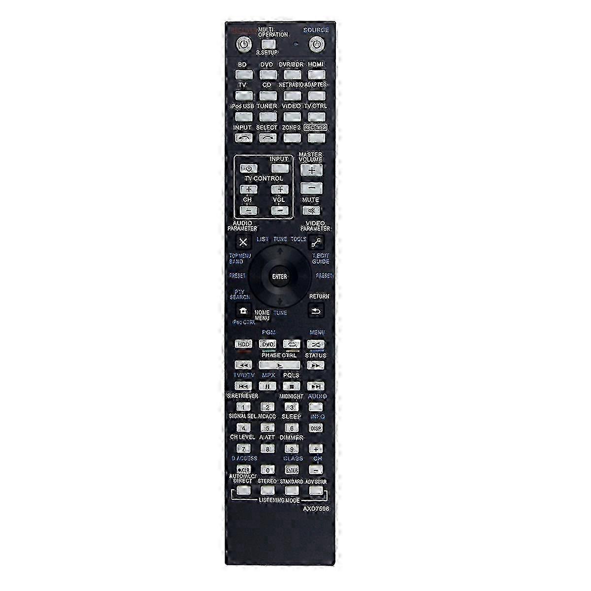 Pioneer AXD7596 Remote Control Replacement for VSX-72TXV SC-27 VSX-1 AXD7725 AXD7539 AXD7540
