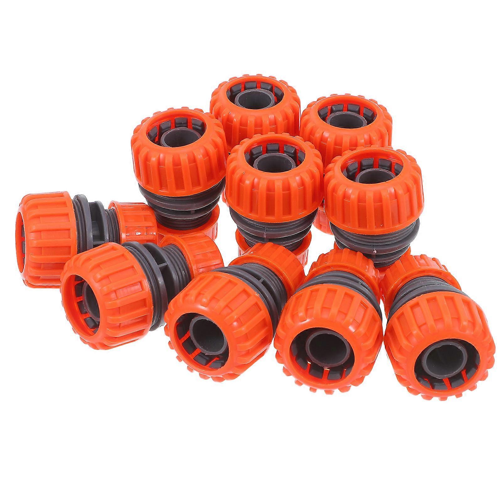 10pcs Garden Hose Quick Connect Fittings for Easy Repair and Extension – Compatible with Standard Garden Hoses for Watering and Car Washing