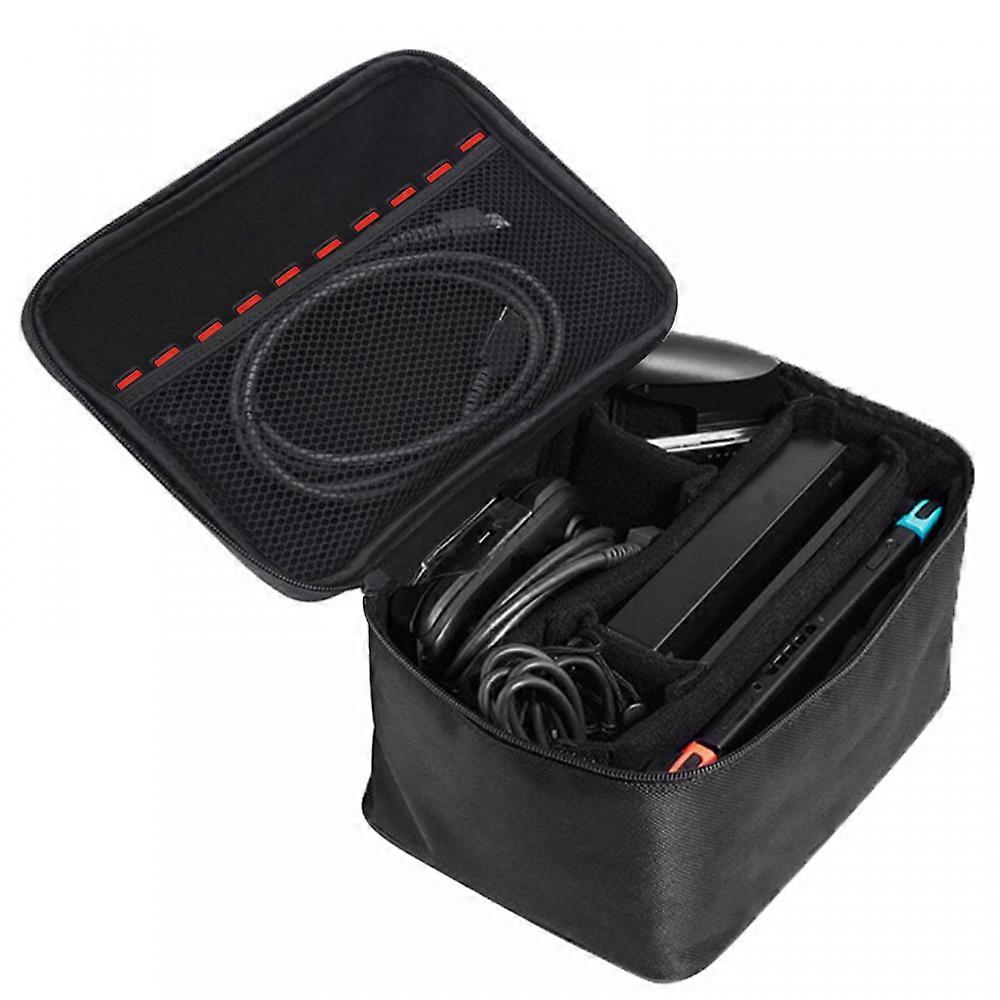 Carrying Case Compatible with Nintendo Switch, Shockproof Protective Hard Travel Case Bag Fits for Nintendo Switch Console