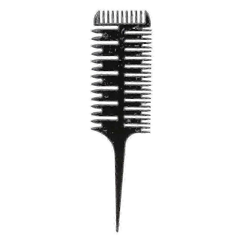 Hair Dye Comb 3-Way Sectioning Highlight Styling Tool for Salon