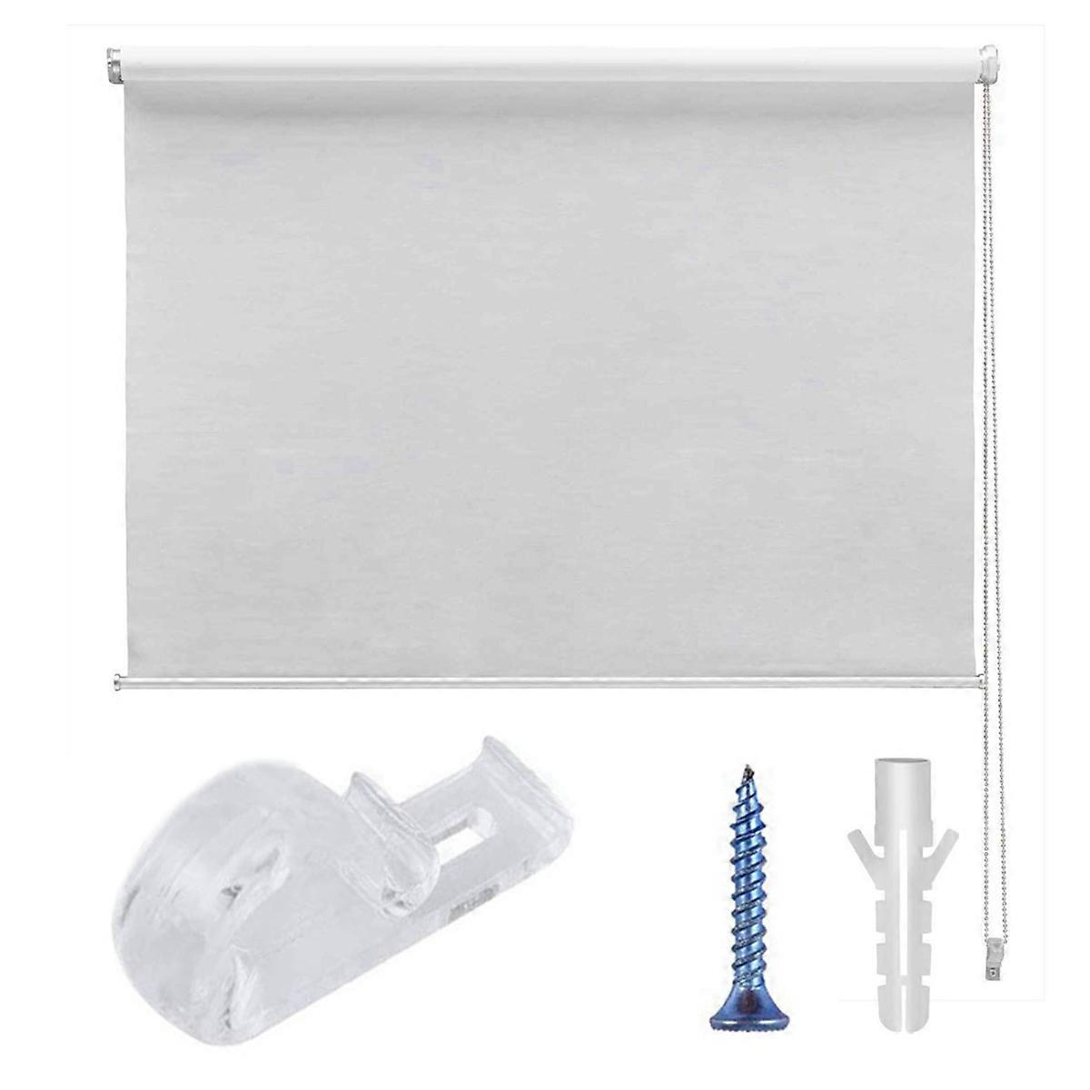 8Pcs Curtain Clear P Clips Hook,Roller Blind Clips Chain Cord Hooks