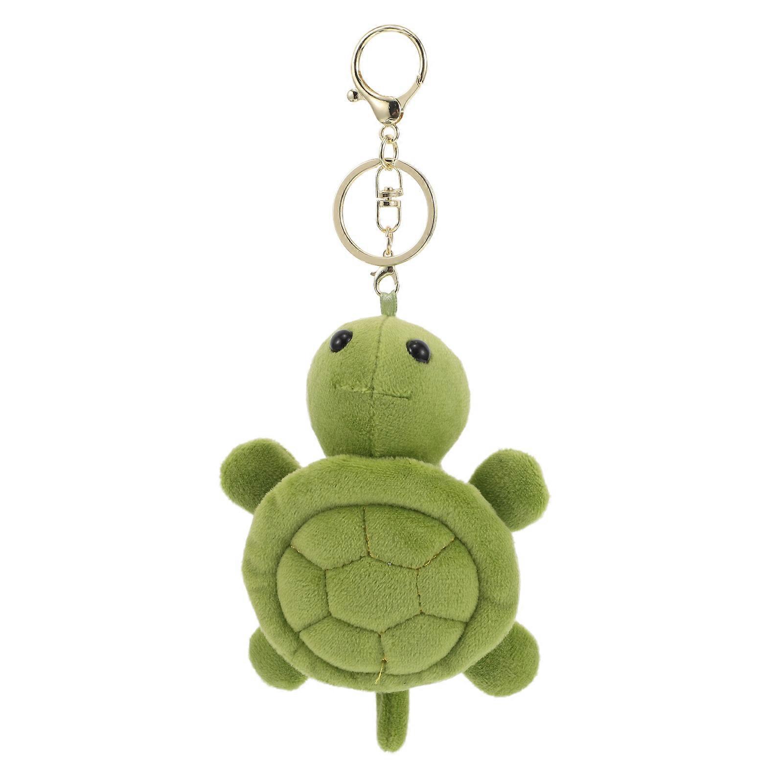 a polished and engaging product description for your **Cute Plush Turtle Keychain**:
**Cute Plush Turtle Keychain – Adorable Stuffed Animal