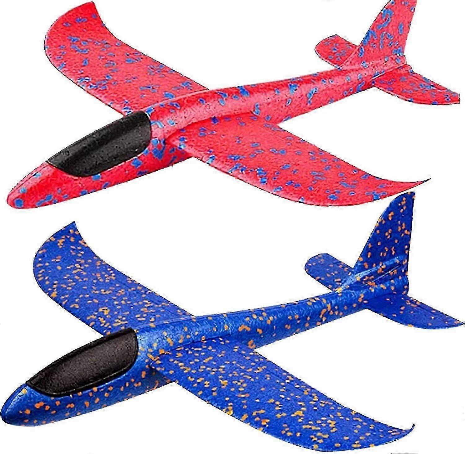 Foam Glider Planes, Dual Flight Modes Airplane Toys for Outdoor Sports, Easy Assembly EPP Polymer Material Aircraft