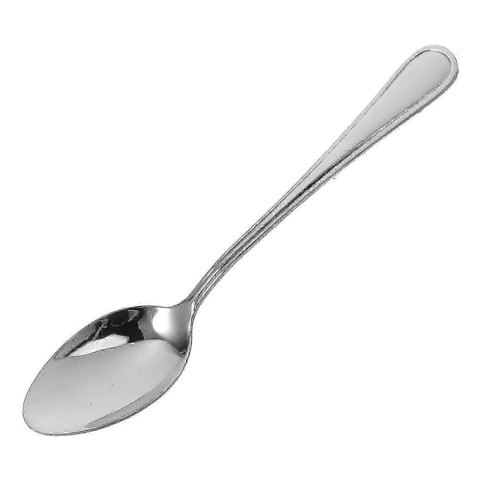 Large Stainless Steel Kitchen Serving Spoon for Banquets and Buffets