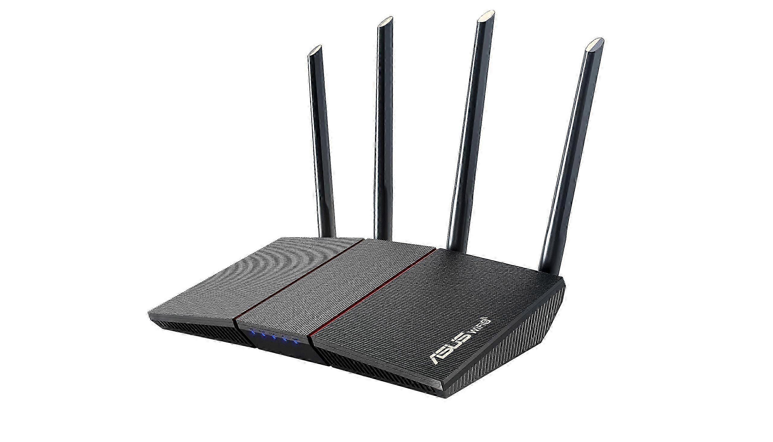 Dual Band WiFi 6 Gigabit Router with Lifetime Internet Security and Parental Controls
