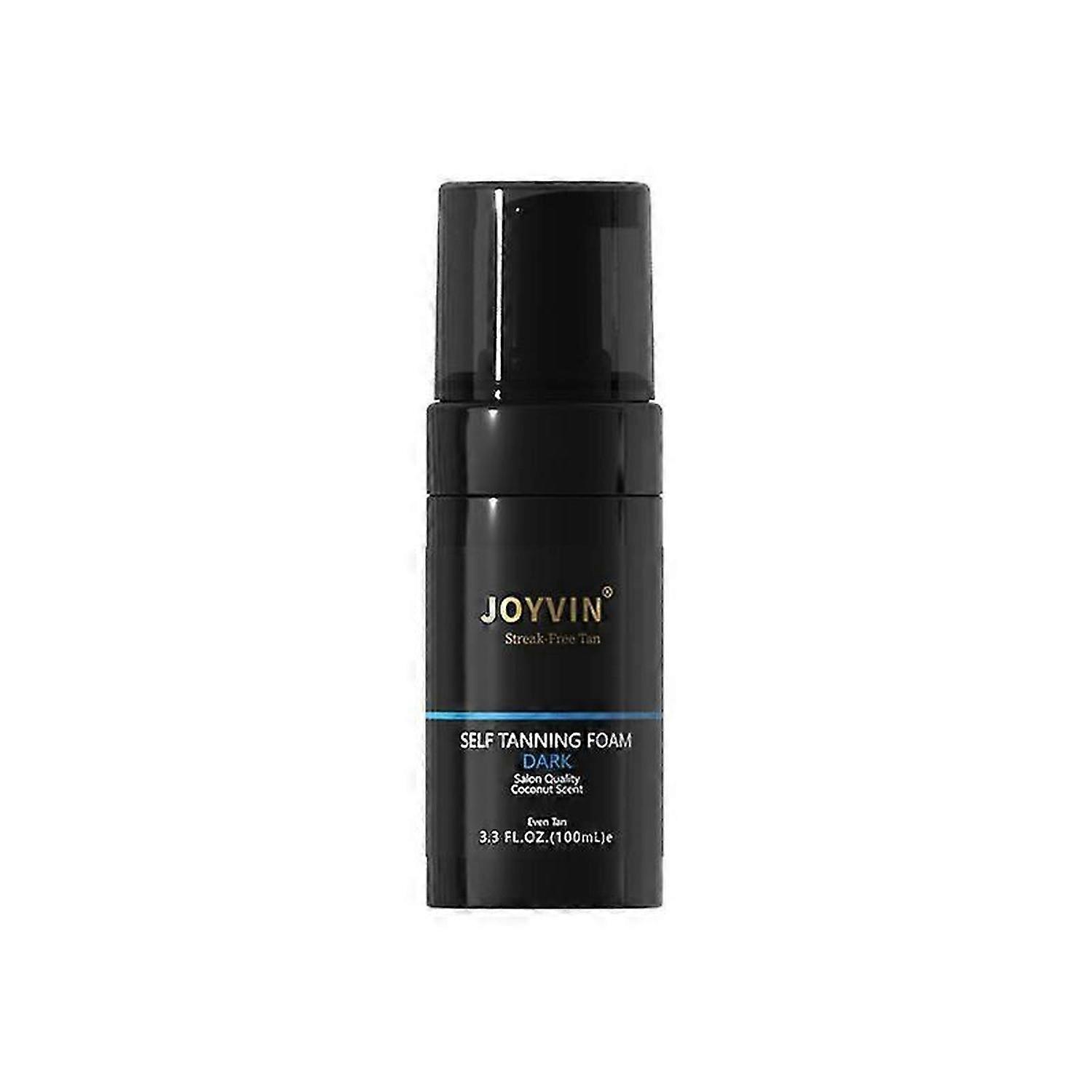 Ultra Dark Self Tanning Mousse, Dark Self-Tanning Foam, Tinted Sunless Tanner for Face & Body, Gives a Deep Bronzed Glow for a Flawless Finish, Lightw