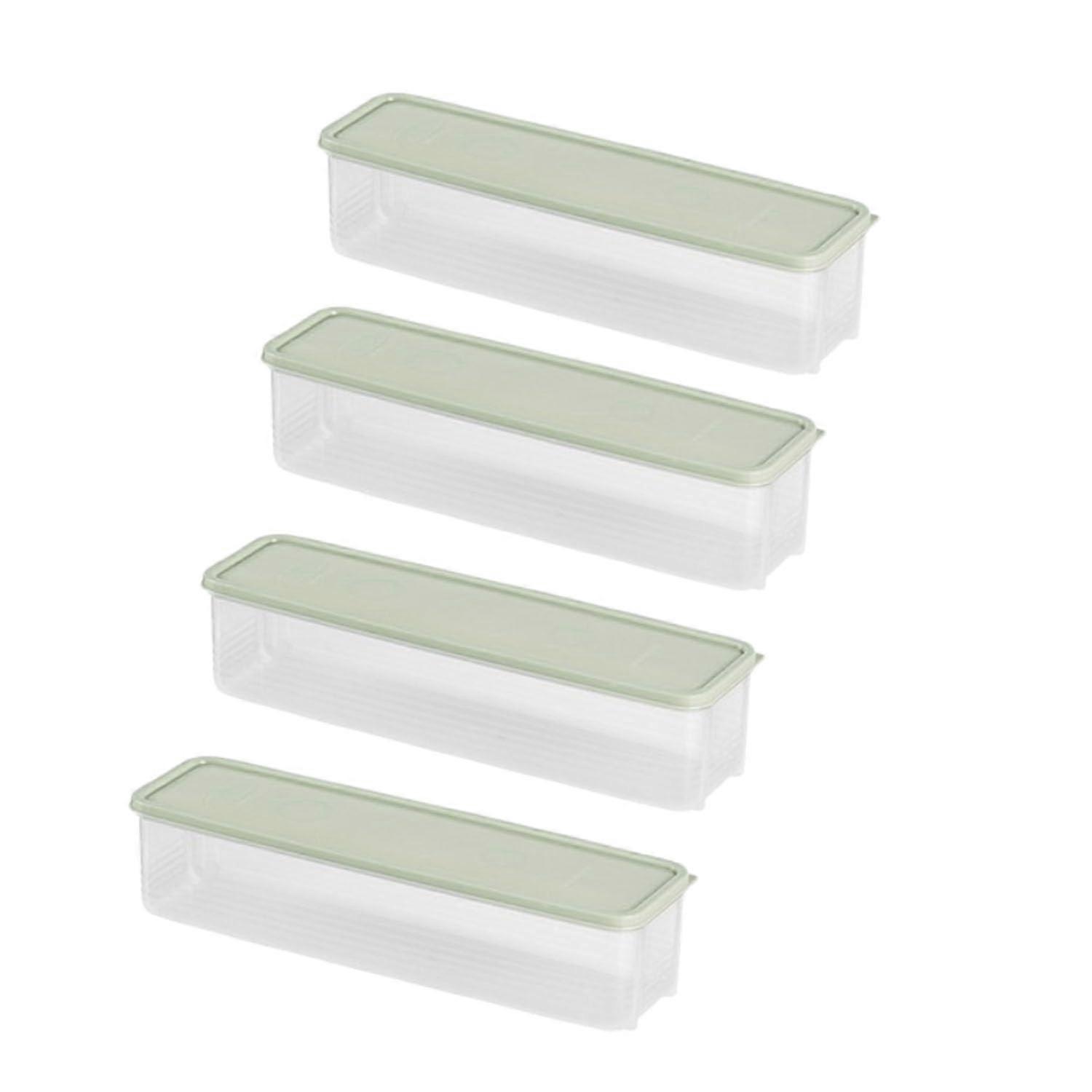 4 noodle containers with lids, vegetable containers for spaghetti, pasta, eggs, fruits, and snacks (4pcsc)