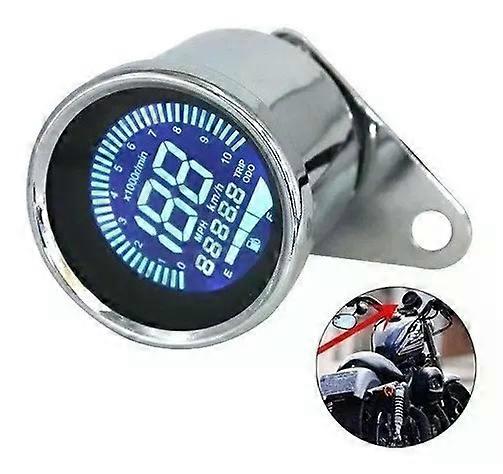 Medidor De Tacmetro Digital Universal Motocicleta 12v