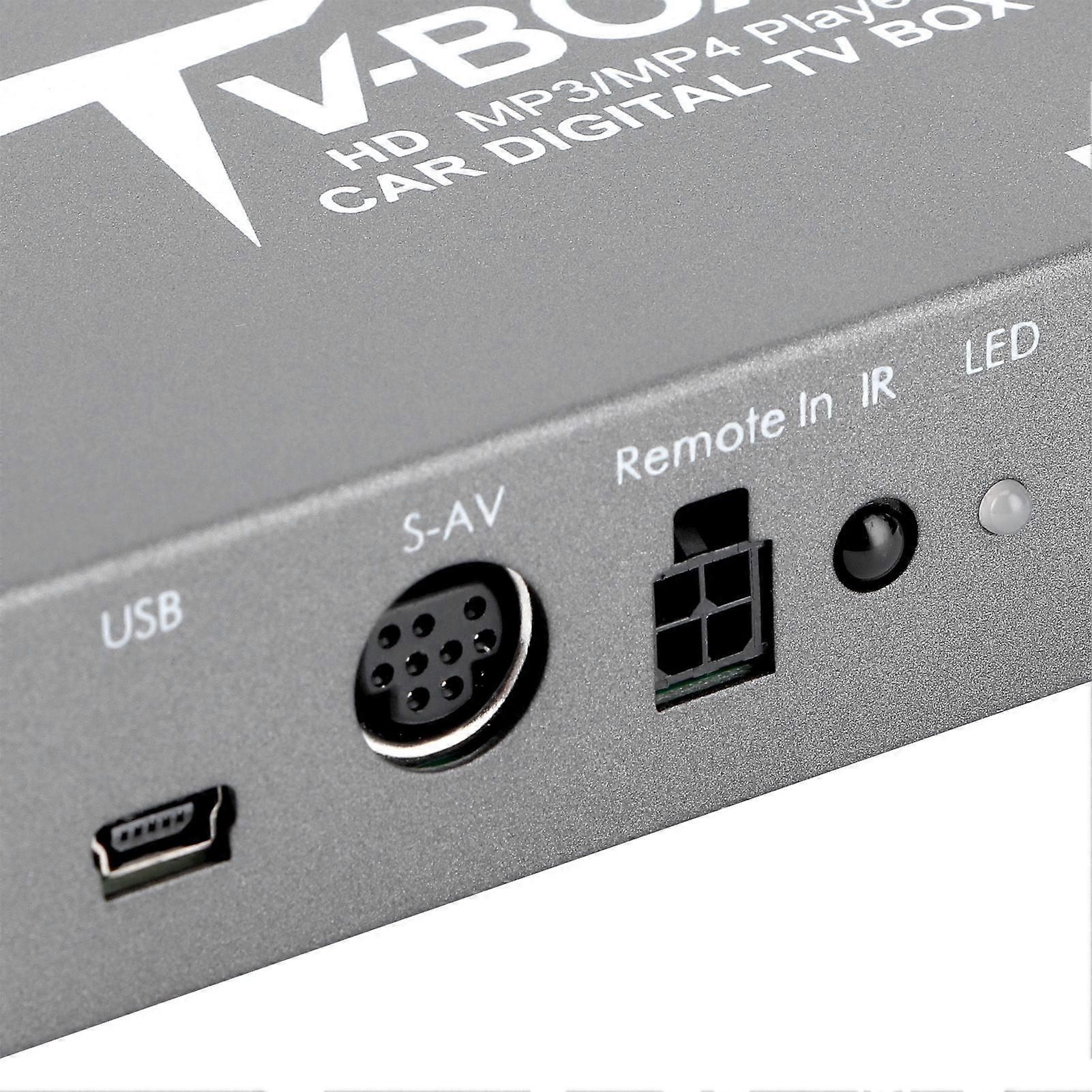 Car Digital TV Box Receiver Standrad H.265 6M/7M/8M Channel Band Width PAL/NTSC Video System