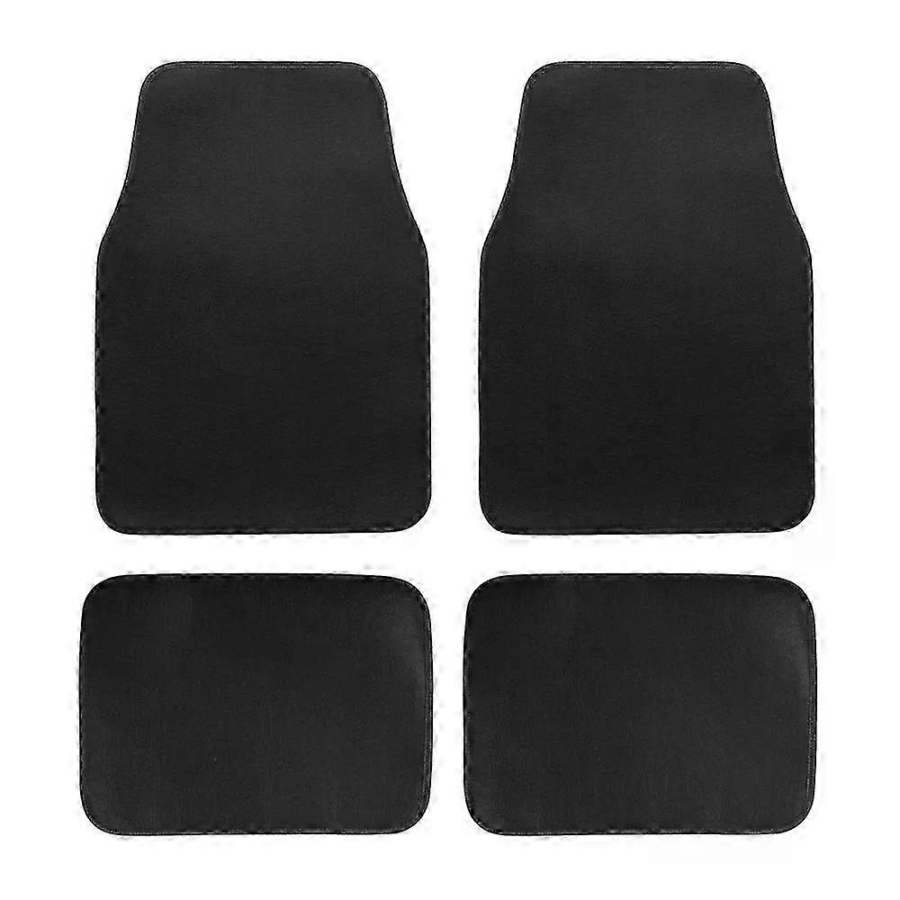 Universal Fit Front & Rear Automotive Carpet Floor Mats for SUVs, Sedans, and Vans