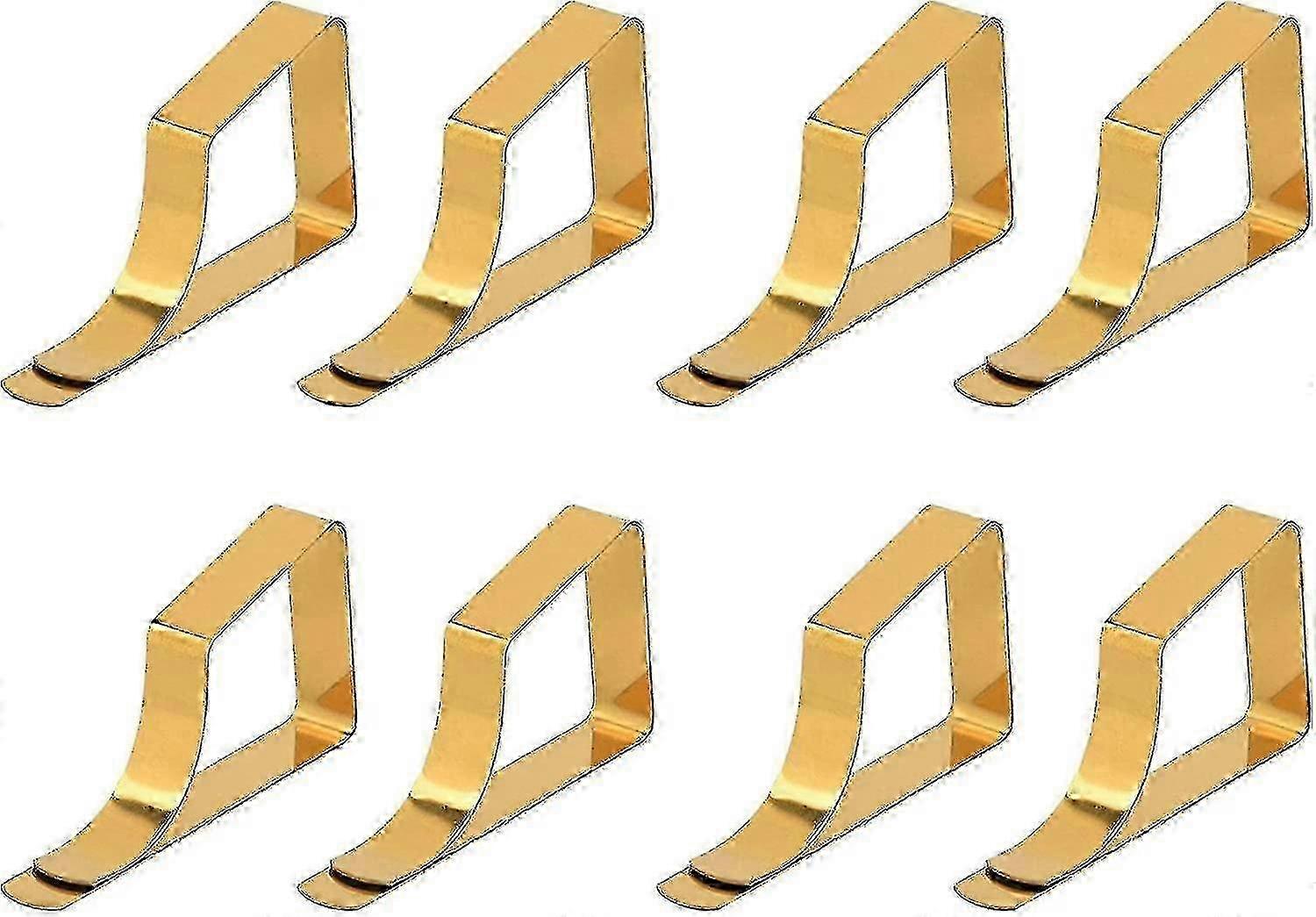 8 Pack Stainless Steel Table Cloth Clips for Dining Table Covers