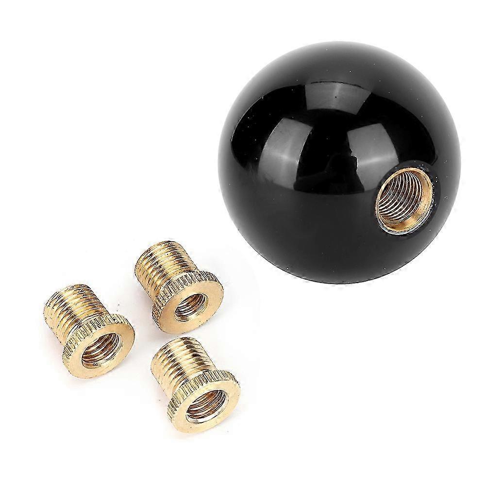 Universal Round Ball Gear Shift Knob Handle Lever Shifter Replacement for Vehicles