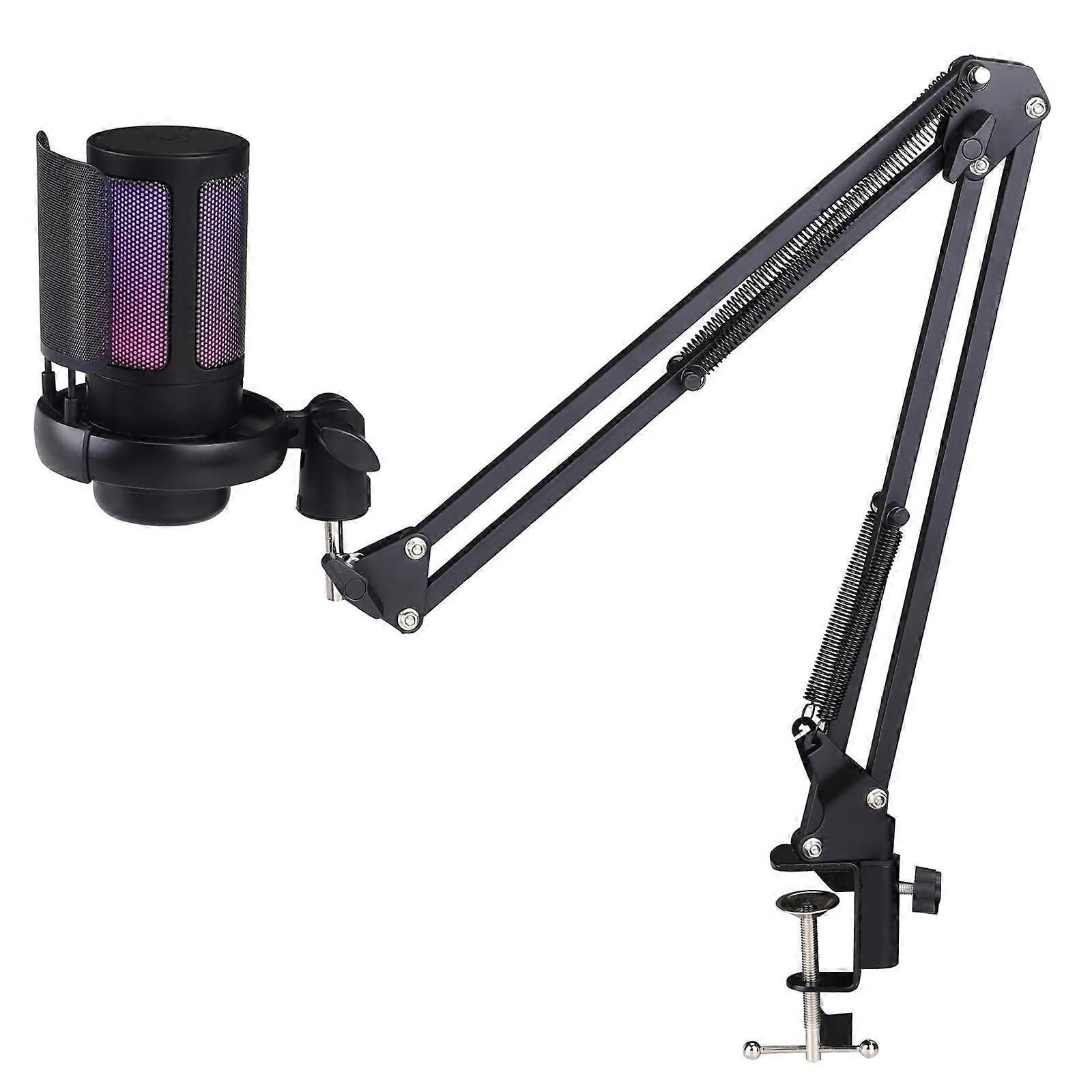 USB Microphone Kit with Arm Mount, Shock Mount, Monitoring for PC, Mac PS4/5