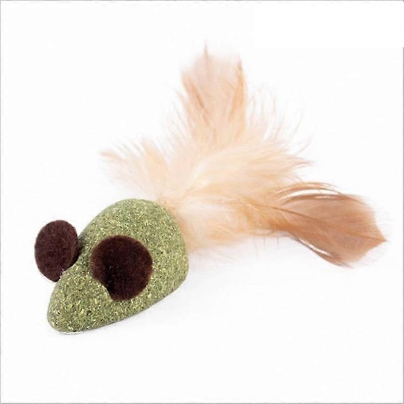 Catnip Toy for Pets, Edible Catnip Ball, Safety, Healthy Catnip, Cats, Indoor Hunting Game, Toy Products, Clean Teeth, Stomach Cat Toy Mouse (Style I)