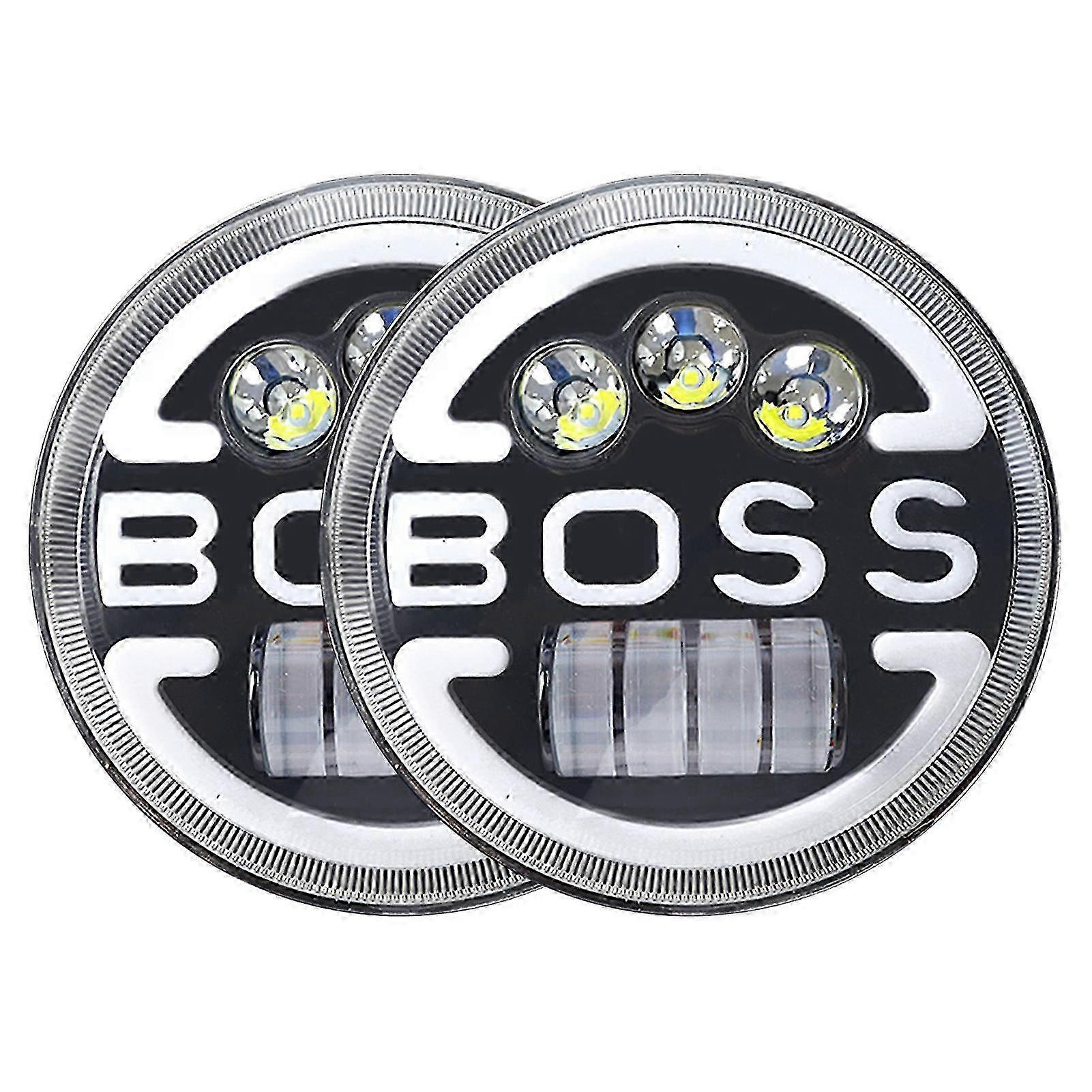 7-inch LED Headlight for Off-Road Vehicles High Brightness Far Near Beam Spotlights for SUVs
