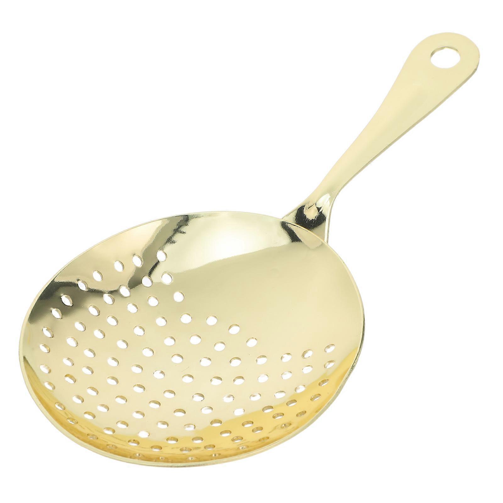 **Stainless Steel Cocktail Strainer (Golden Finish) – Ergonomic Bartending Tool for Smooth Mixing**

Upgrade your home bar or party setup with this