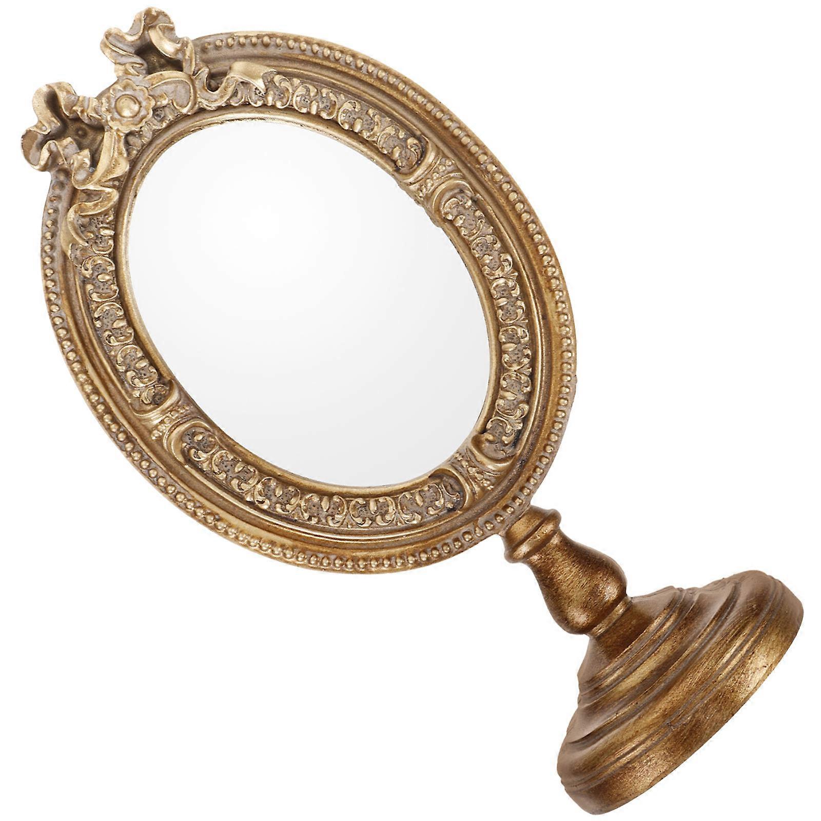 Dressing Mirror Portable Aesthetic Vanity Mirror Living Room Decor Rectangular 1Pcs