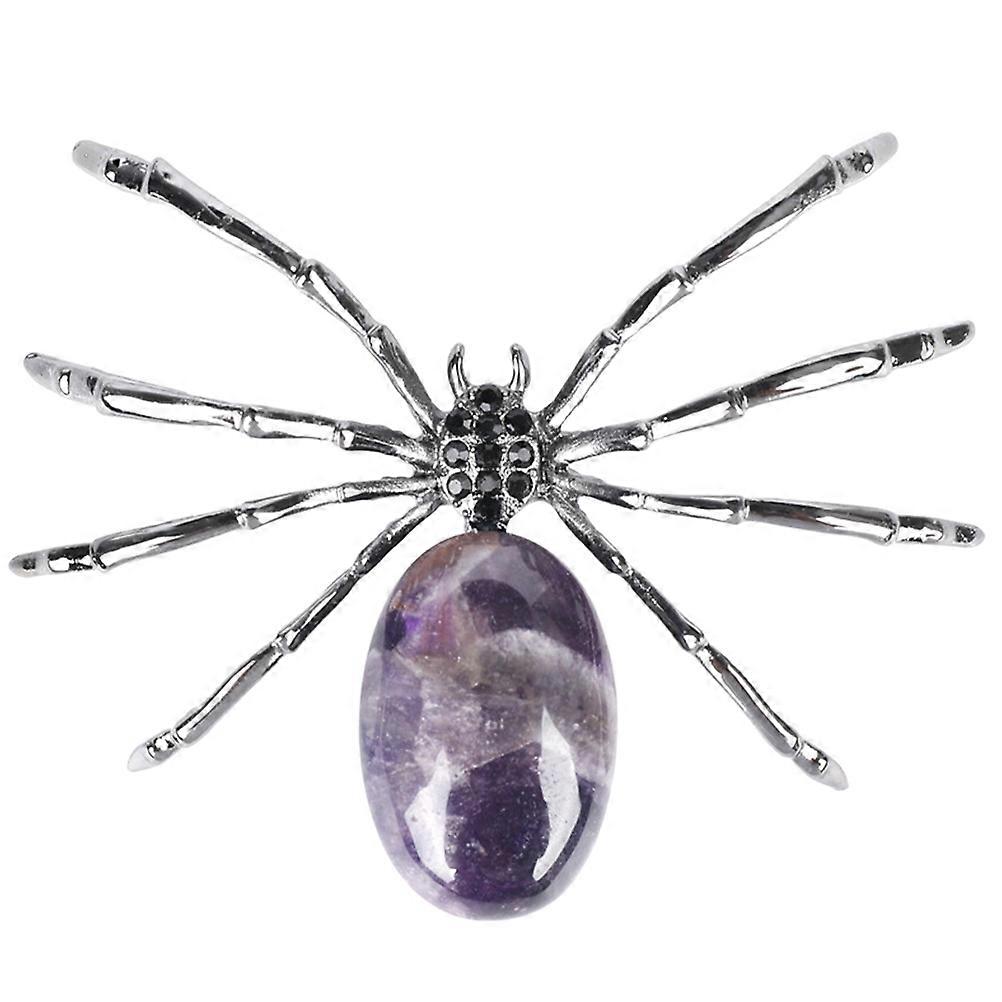 Realistic Crystal Spider Decoration for Halloween – Exaggerated Design to Enhance Horror Atmosphere at Home Celebrations