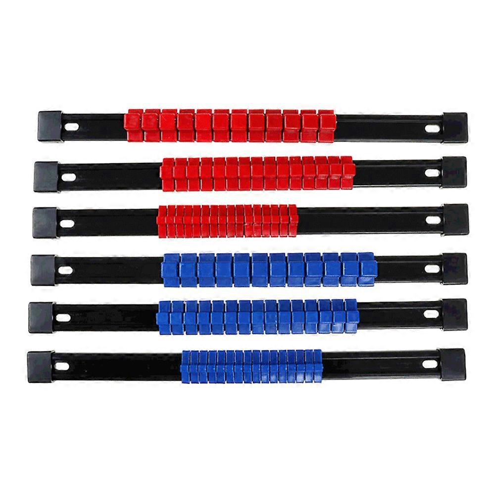 Organization Socket Rail Holder for Garage Tool Box 6Pcs Professional Mechanics Preferred Style