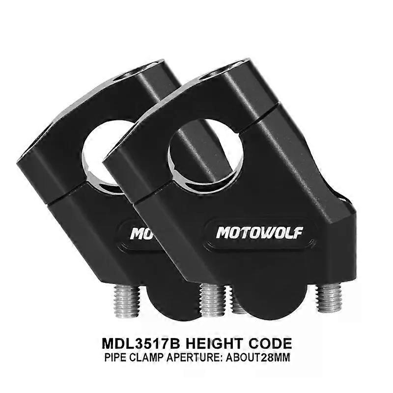 Motorcycle Handlebar Riser Bar Mount Handle Clamp 28mm 22mm Fit For YAMAHA FZ6 S2 FZ 6 FAZERMT-07 MT-09 MT07 MT09 MT 07 MT 09