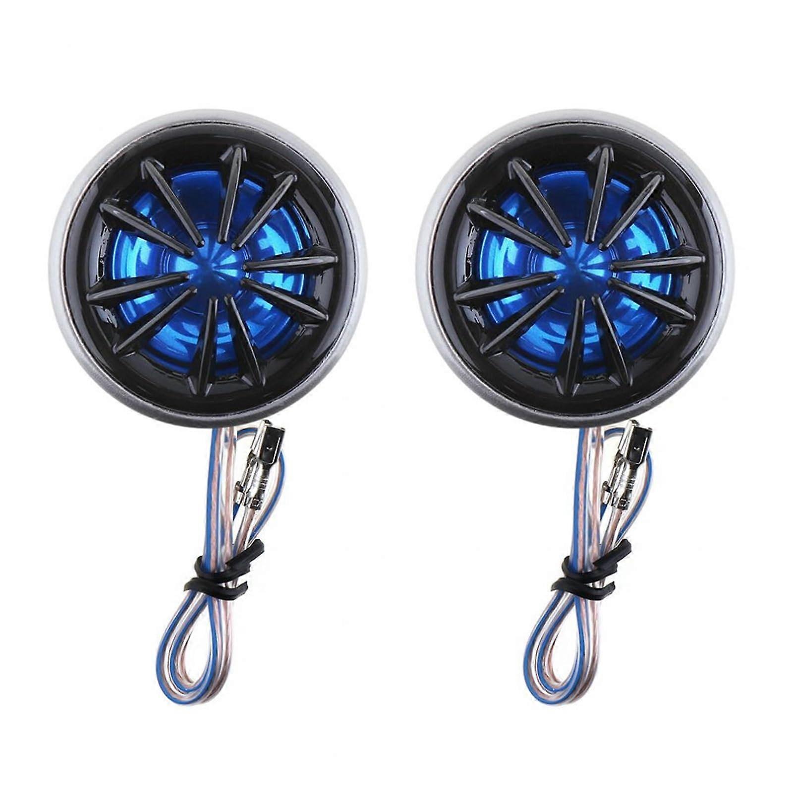 2 Pieces Car Horn Dome Tweeter Speaker 4 Ohm 150 Watt Car Audio Speaker Vehicle Auto Stereo Frequency Speaker