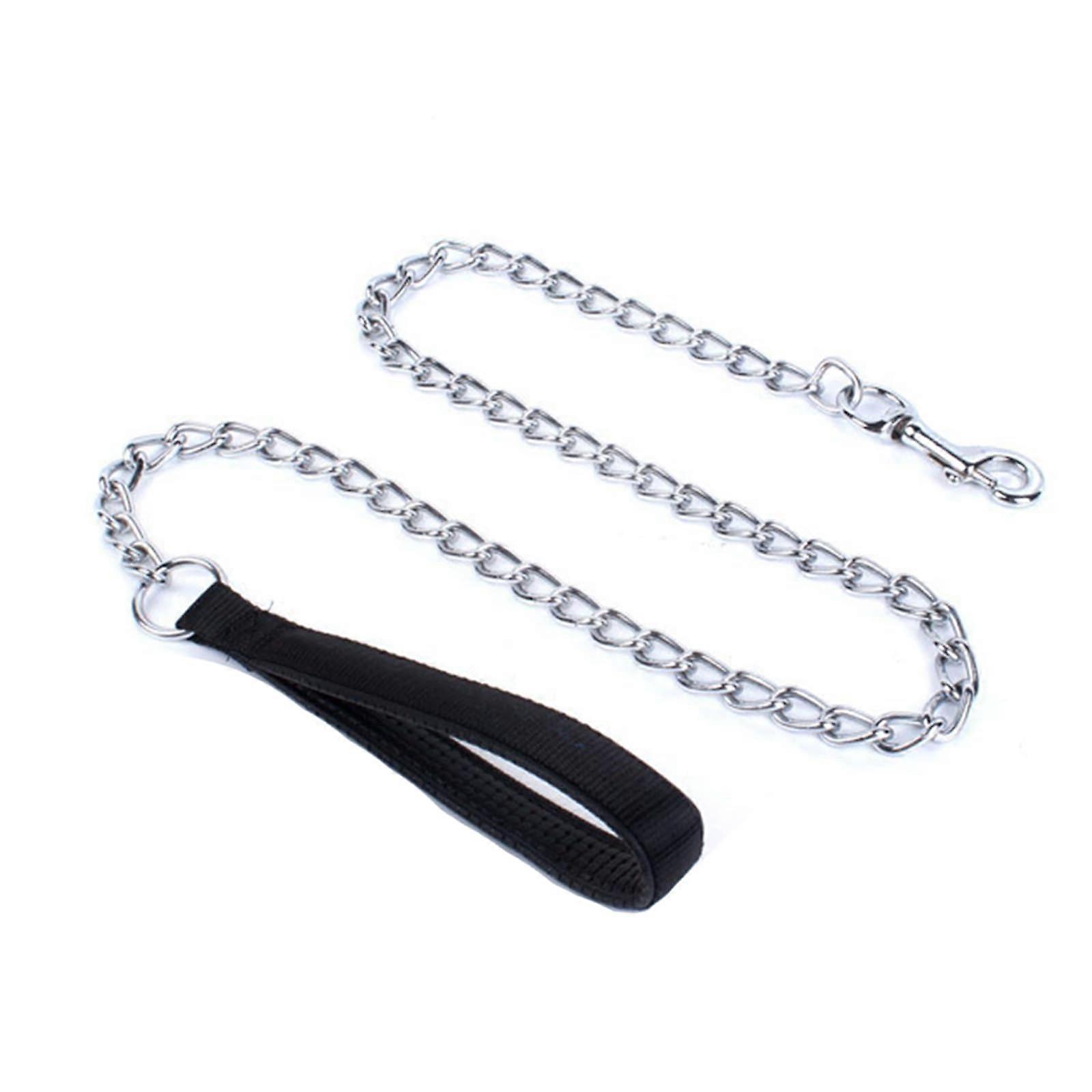 5mm Thick Heavy Duty Nylon Dog Leash with Padded Handle for Training and Outdoor Use, Chew Resistant, Model A97-1