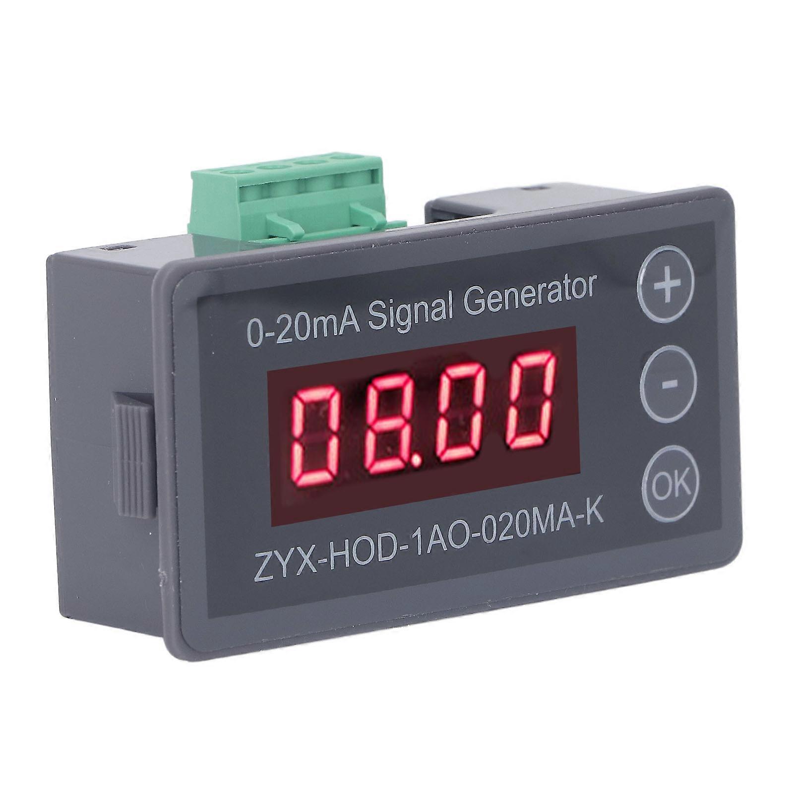 Current Signal Generator 0‑20mA 1 Channel Digital Display Signal Generator for Testing 