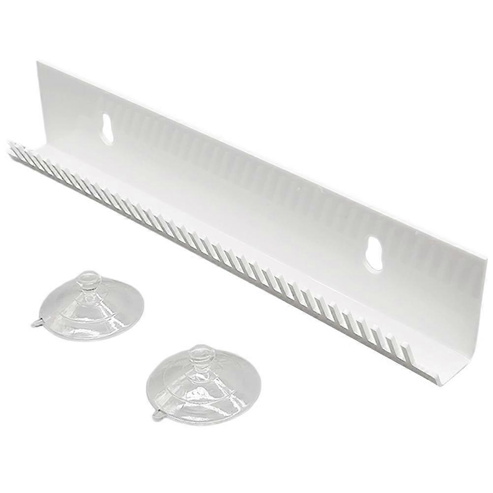 White Hair Extension Holder for Salon Use Made of Durable Plastic and Resin Small Size Space Saving